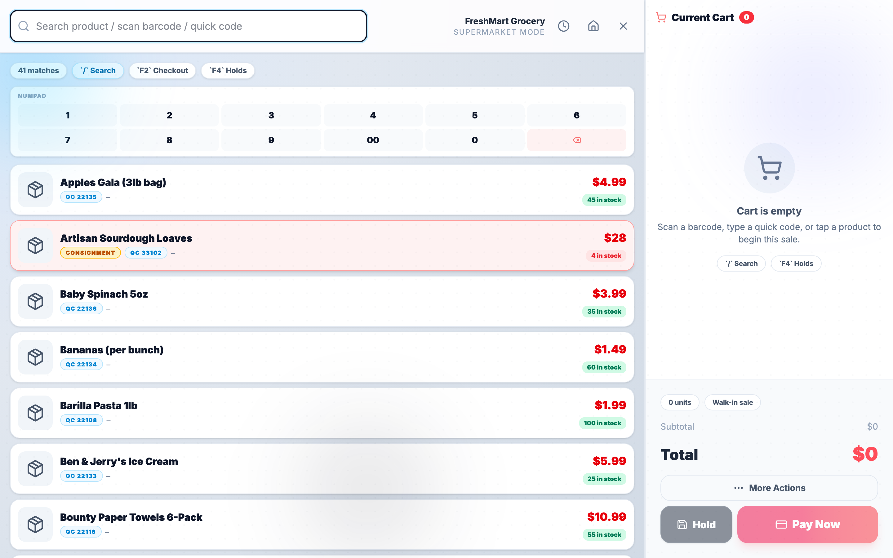 GoodyPOS Supermarket POS